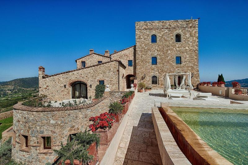 Castello Di Velona, Resort Thermal Spa & Winery Монтальчино Экстерьер фото